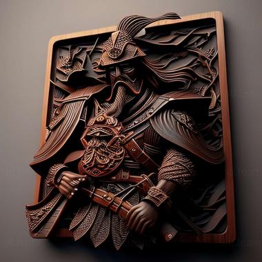 3D model Samurai Warriors 4 game (STL)